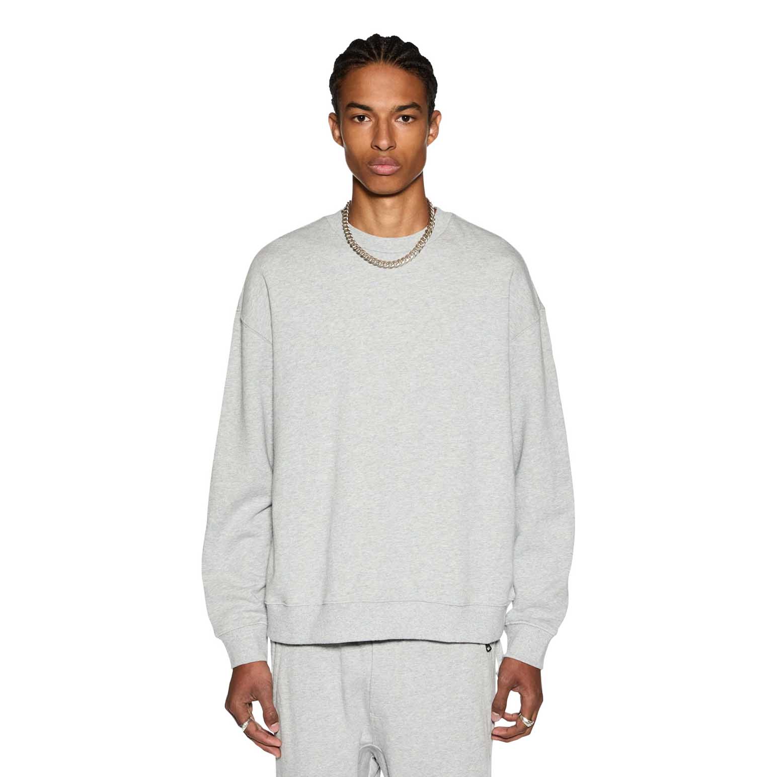 Ksubi 4x4 Biggie Crew Grey Marle